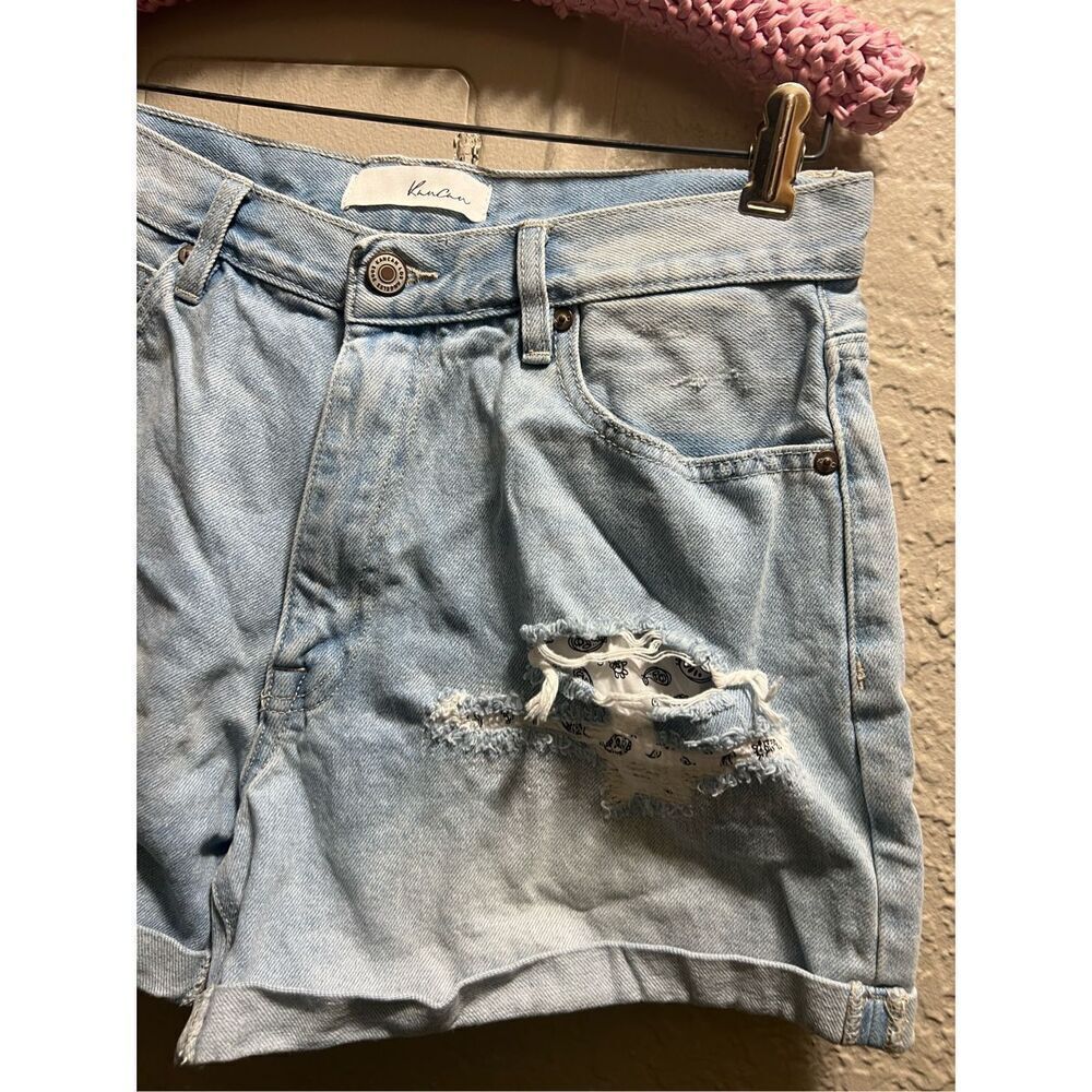 Kancan Jean Shorts Woman’s Size Large - Picture 2 of 10